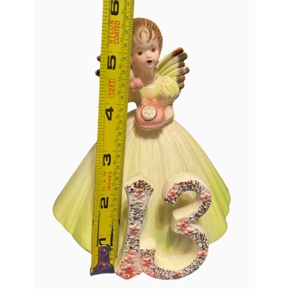 Josef Originals Ceramic Girl Angel Figurine 13th Birthday - Picture 10 of 10